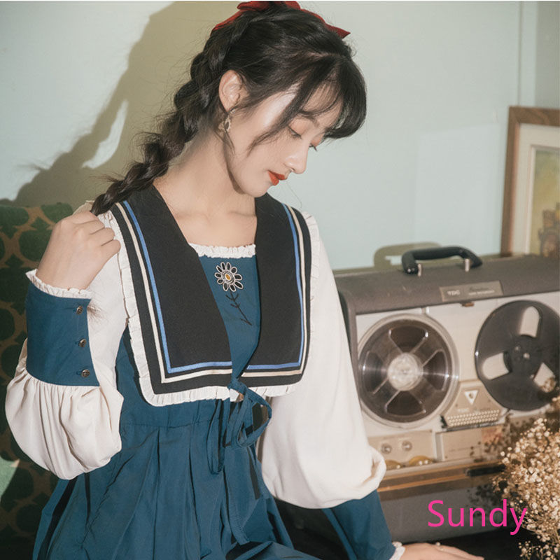 Đầm công chúa phong cách retro mùa thu Pháp thanh lịch cho nữ | BigBuy360 - bigbuy360.vn