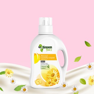 Nước giặt xả chiết xuất Hoa Cúc La Mã Hữu Cơ GreenBee's 2 lít