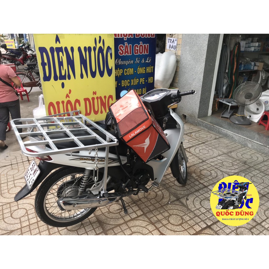 Giá chở hàng | Kệ chở hàng xe máy đa năng thông minh ngang 68 x dài 56