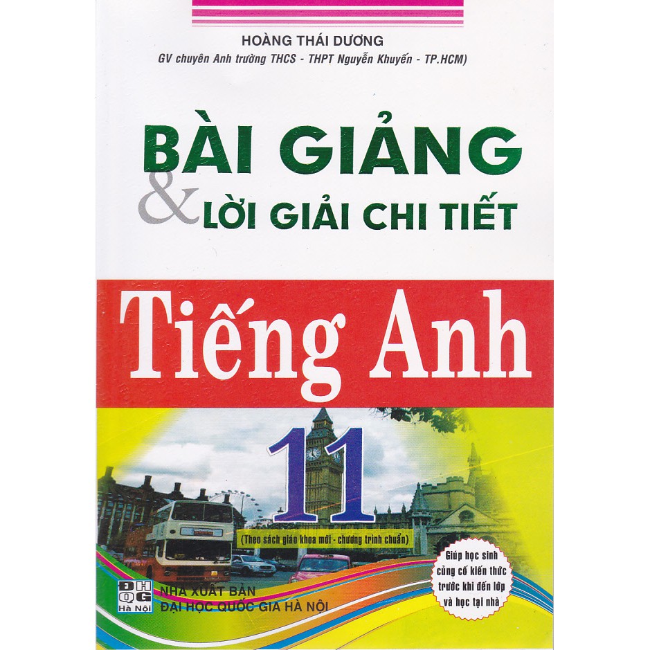 Sách - Bài giảng và lời giải chi tiết Tiếng anh 11