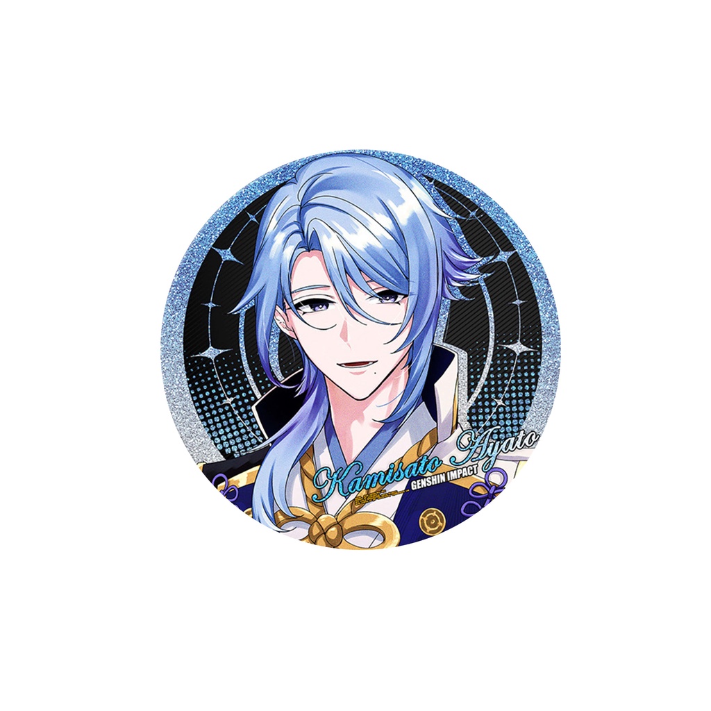 Huy hiệu IN HÌNH Genshin Impact game anime chibi dễ thương tiện lợi