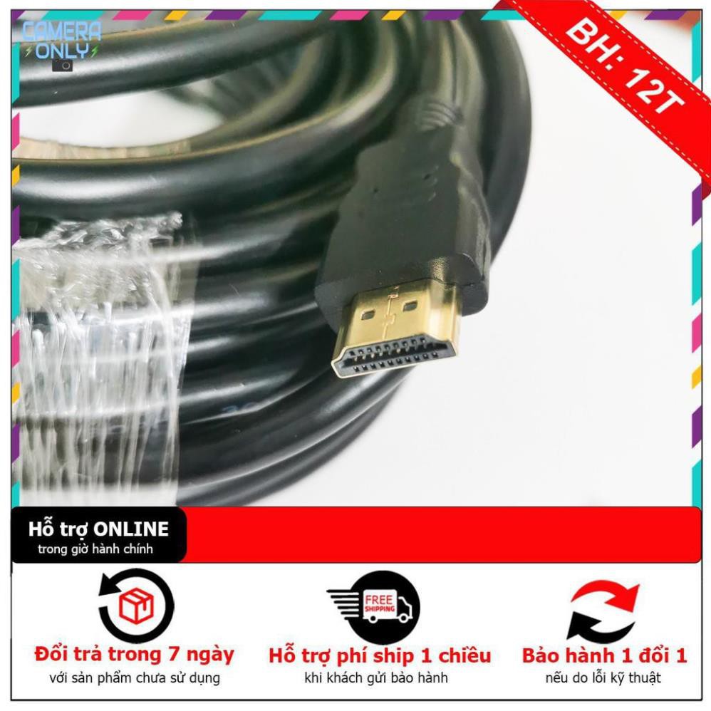 [BH12TH] Dây cáp hdmi tròn loại tốt 15m-10m-5m-3m-1.5m chuẩn hình ảnh 2k Ultra HD loại tốt