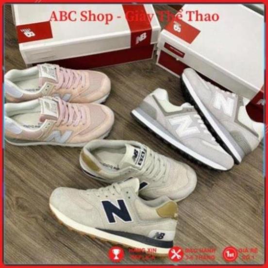 Giày Newbalance 574 Xịn Sò, Giầy New 547 Hồng, Xám Tím Than, Xám Trắng ➡️