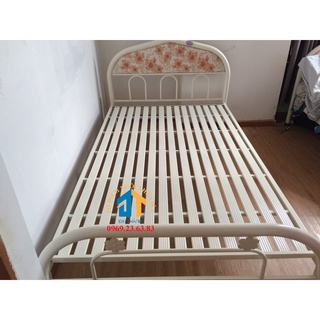 Giường sắt ngang 1m dài 2m kiểu mới Đại Thành