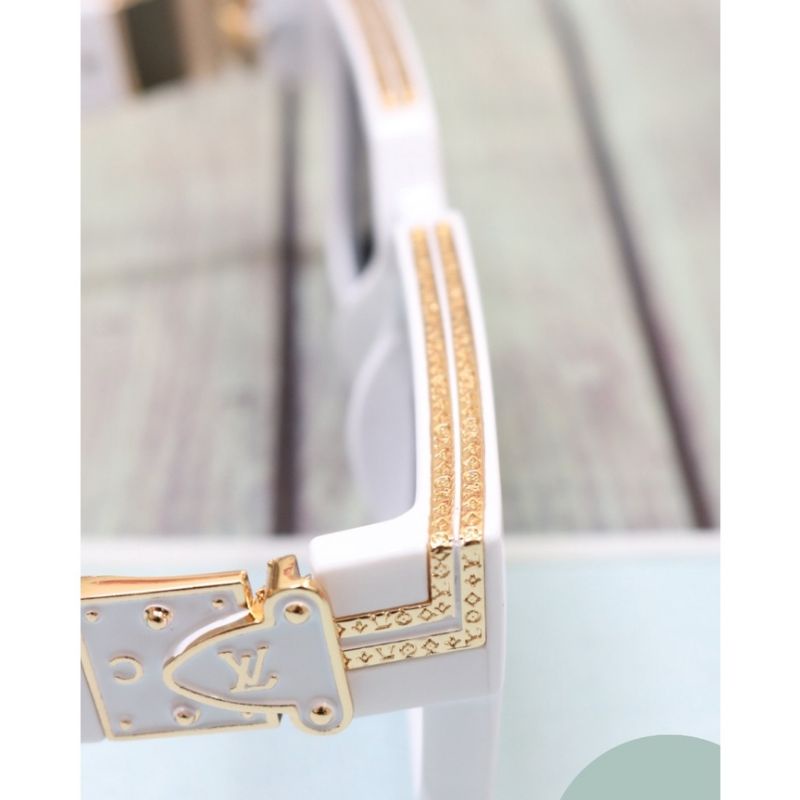 Kính Mát Thời Trang Nam Nữ LV Dáng Mắt Vuông Sang Chảnh. Kính Râm Thời Trang Nam Nữ Thích Hợp Làm Quà Tặng, Đi Chơi,Cafe