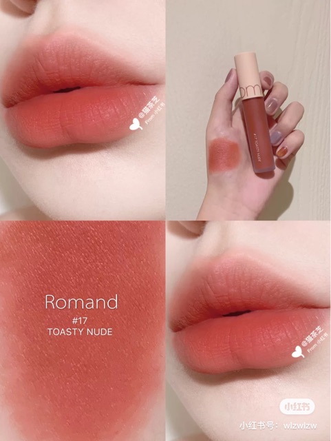 Son Kem Lì Romand Zero Velvet Tint