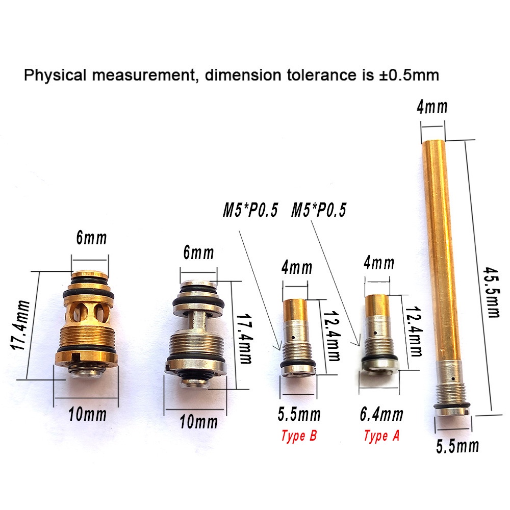 Van Xả Khí Bằng Thép Không Gỉ GBB Mag Airsoft