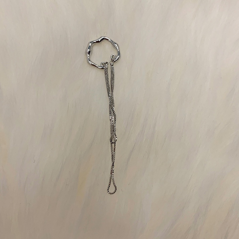 Khuyên Kẹp Vành Tai Dáng Dài Nhiều Lớp Đơn Giản Thời Trang Mới Cho Nữ