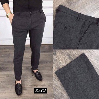 QUẦN ÂU NAM HÀN QUỐC MÀU XÁM XƯỚC