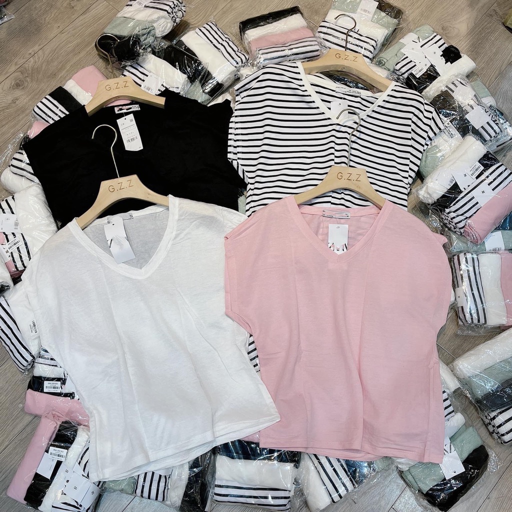 Bán sỉ áo phông giấy tay hến cho nữ | BigBuy360 - bigbuy360.vn