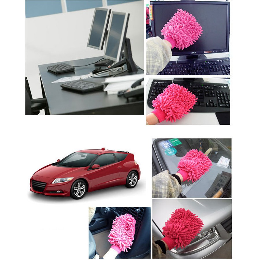 Găng tay rửa xe ô tô xe máy CAR365VN tiện lợi, siêu mềm, thấm hút nhanh, sử dụng nhiều lần