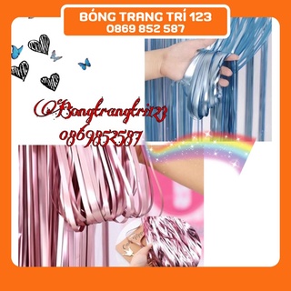 Rèm tua rua Hologram dài 2m trang trí tiệc party (có thể tái sử dụng)