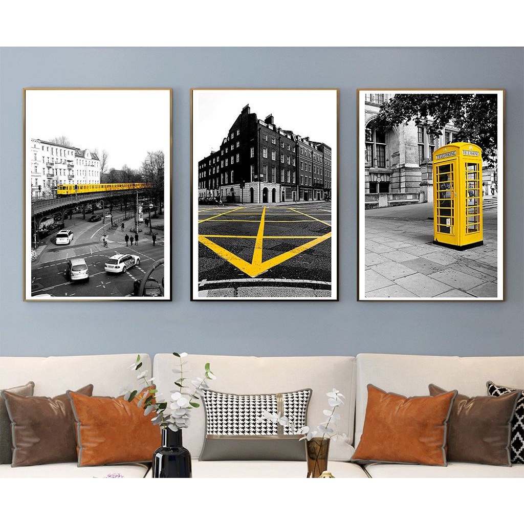 Tranh Tráng Gương CAO CẤP thành phố châu âu pari  Tranh Treo Tường Phòng Khách , Decor Hiện Đại, Sang Trọng | Melyhome