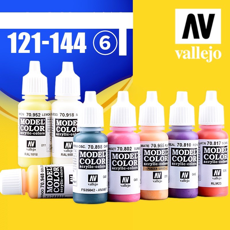 Sơn mô hình VALLEJO Model Color 17 ml ( 121-144)