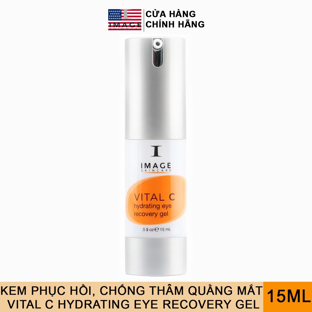 Kem Phục Hồi Chống Thâm Quầng Mắt Image Skincare Vital C Hydrating Eye Recovery Gel 15ml