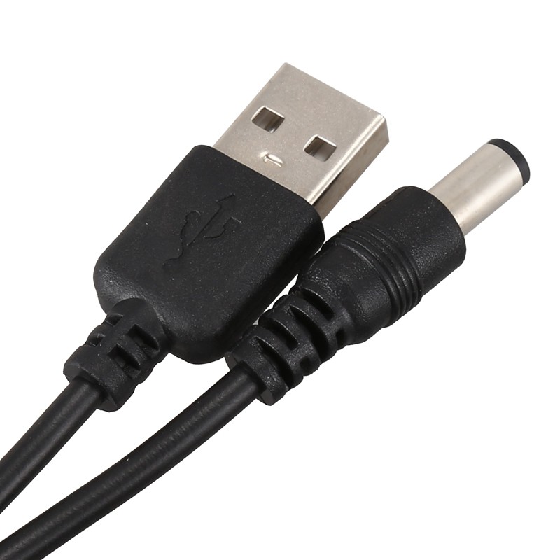 Cáp điện USB 5.5mm / 2.1mm 5V DC dài 75cm