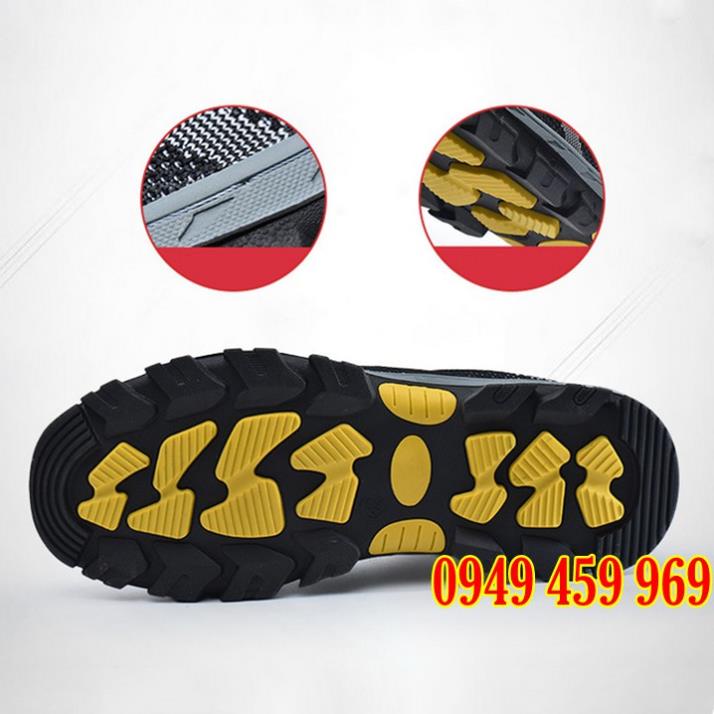 Giày Bảo Hộ Lao Động Nam Thể Thao - Chống Đinh Chống Cắt - Chống Tĩnh Điện - Tặng Kèm Tất Chân 2022 | BigBuy360 - bigbuy360.vn