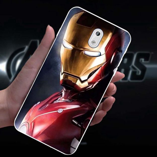 Ốp điện thoại silicon in hình phim Iron Man 2 cho Nokia 3 3.1 X6 5 5.1 6.1 6 7 8 3310 2G 2018 Plus
