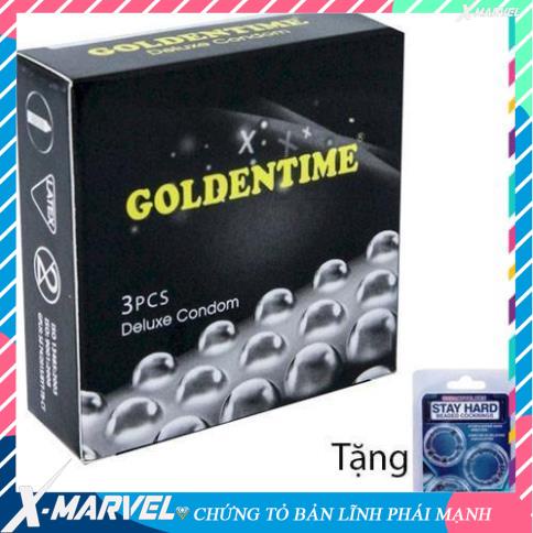 combo 2  Bao cao su Gold entime bi gai /điều hòa niềm vui -thời trang mini