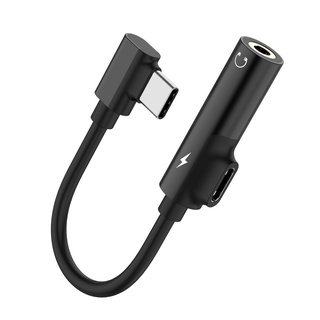 Usb c to 3.5mm jack type c audio splitter headphone cable earphone aux 3.5 adapter charger otg adapter