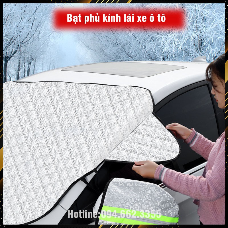 Bạt Phủ Ô Tô cách nhiệt - Bạt kính lái dùng cho nhiều dòng xe, chống nắng hiệu quả, bảo vệ xế yêu trong mọi điều kiện