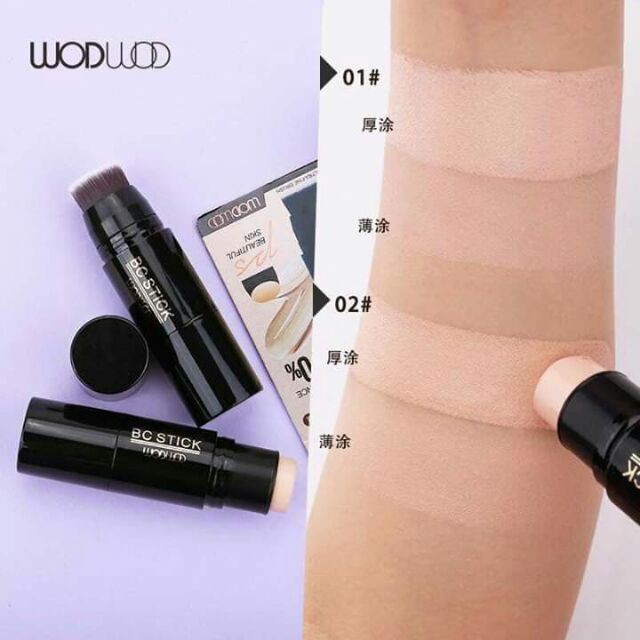 KEM NỀN THỎI HAI ĐẦU BC STICK SIÊU CHE PHỦ mịn da che khuyết điểm