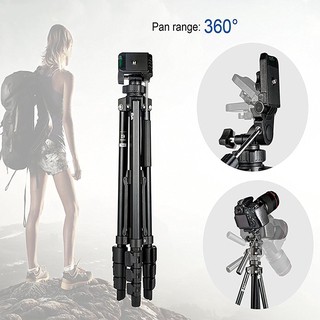 Xác thực. [SIÊU CHẮC] Tripod Benro T560 - Chân đế cho điện thoại, máy ảnh, máy quay  dùng chụp ảnh,  Quay phim