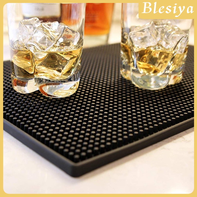 Miếng Lót Ly Bằng Cao Su Chống Thấm Nước Kích Thước 12x6