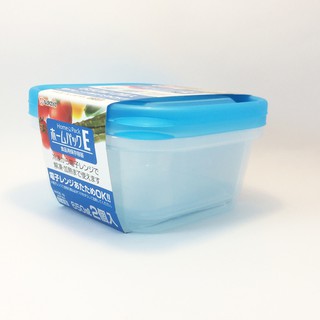 Set 2 hộp nhựa Nakaya Nhật Bản 650ml (màu xanh)