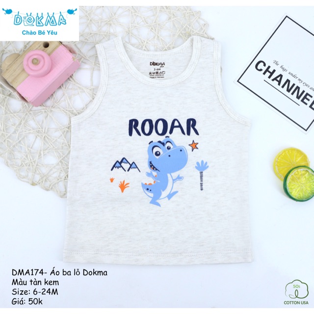 Áo ba lỗ dokma