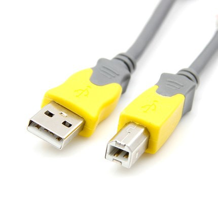 Dây máy in cổng USB 2.0 dài 1.5M 3M 5M 10M màu xanh hoặc xám chống nhiễu kết nối máy in với PC hàng loại tốt VNET