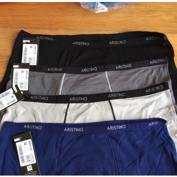 Quần sịp nam boxer cao cấp, quần lót đùi nam Aristino chất liệu Bamboo thấm hút vượt trội  | ABX1608
