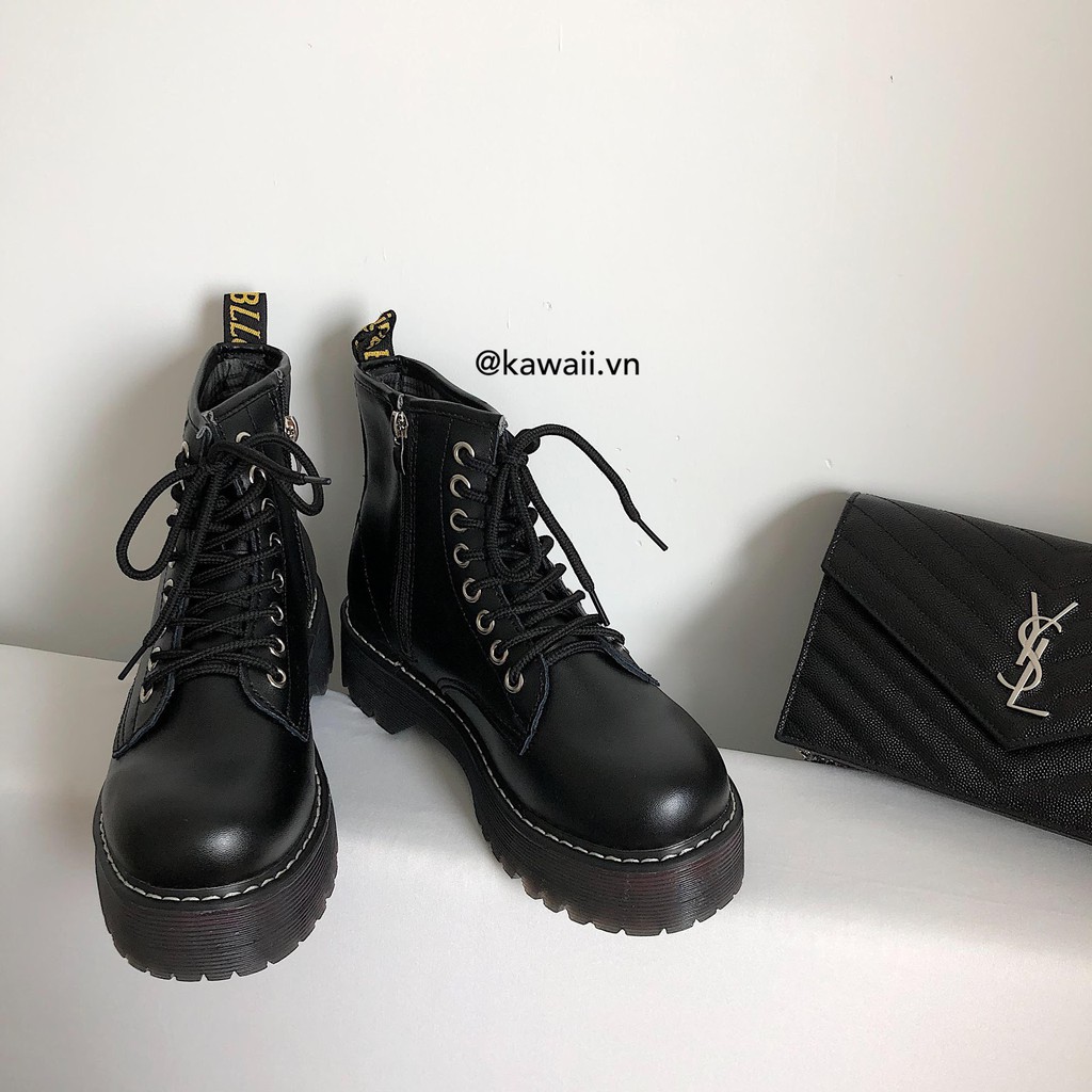 [Có sẵn] Zip BOOTS - GIÀY CỔ CAO KHÓA KÉO CAO CẤP (ảnh thật shop tự chụp) | BigBuy360 - bigbuy360.vn