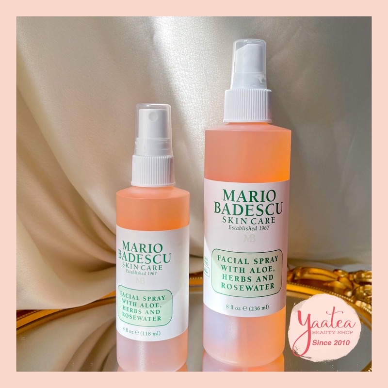 Toner xịt MARIO BADESCU Facial Spray