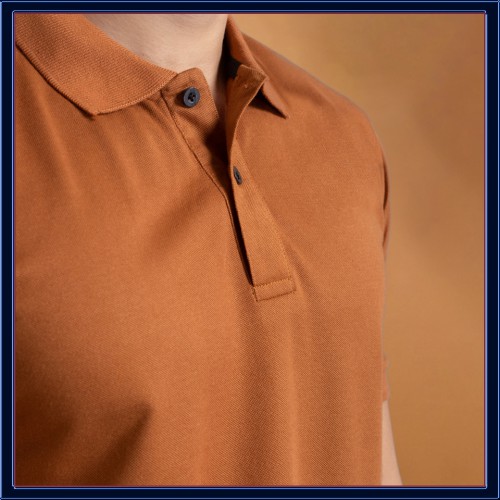 Áo Thun Nam Ngắn Tay Cổ Bẻ T-Simple (Bò) [NUTTY], Áo Polo Nam Trơn Có Cổ, Cao Cấp | BigBuy360 - bigbuy360.vn