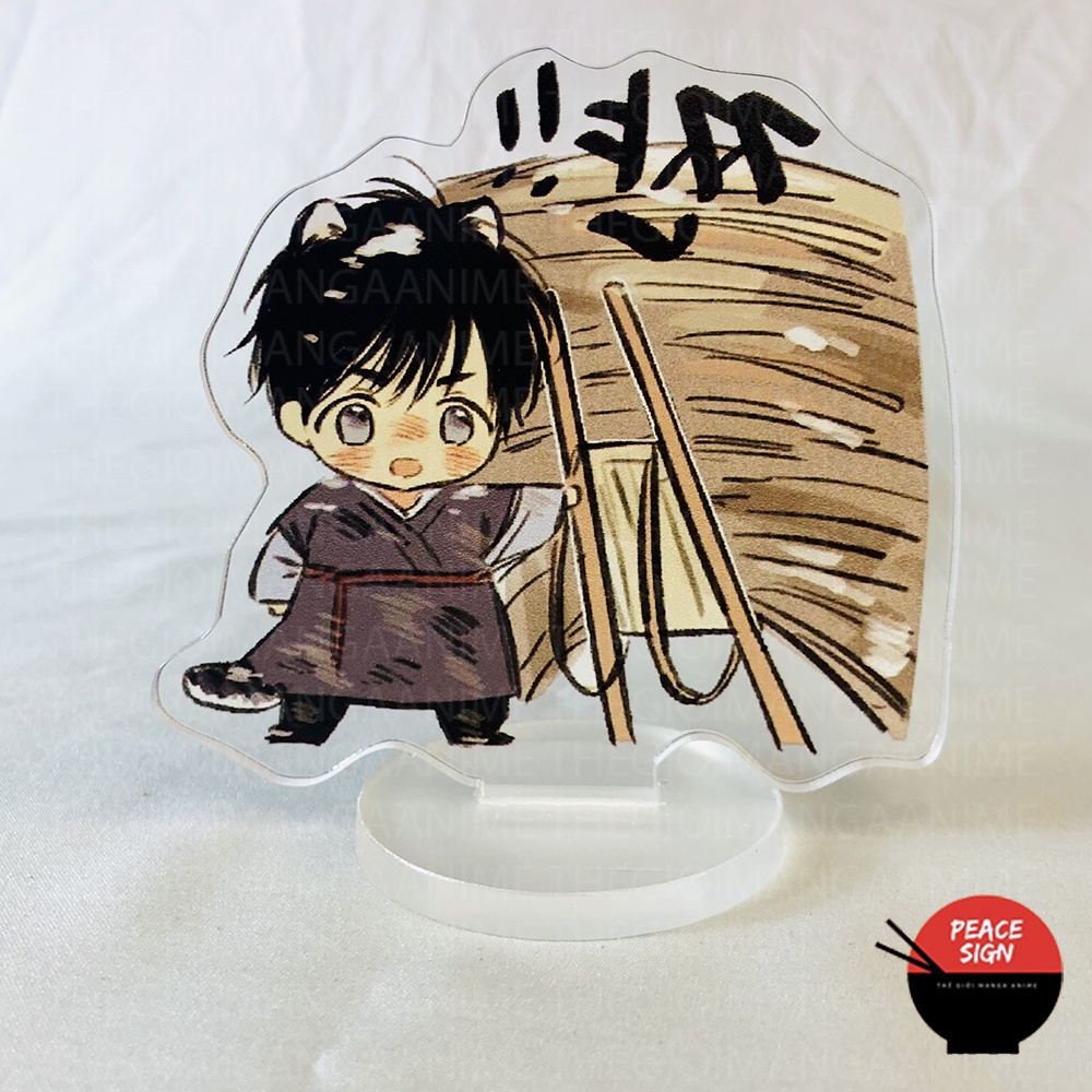 Mô hình mini NO LOVE ZONE BL Standee Không Chốn Yêu Đương manhwa chibi mica trưng bày