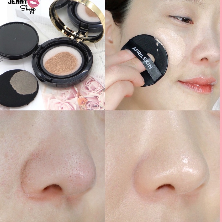 Phấn Nước April Skin Magic Snow Cushion SPF 50++ Bản Mới 2022