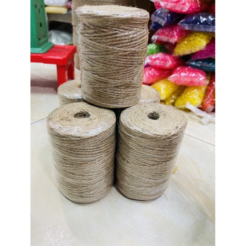 Cuộn 110m dây thừng 2mm trang trí Handmade