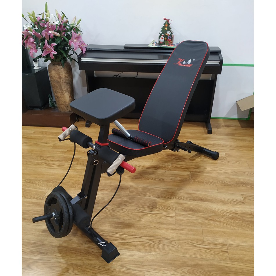 Ghế tập Gym KK-021D ✅ Thiết bị tập thể hình tại nhà giá rẻ