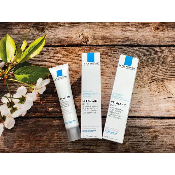 Kem Dưỡng La Roche Posay Effaclar K+ Kem Dưỡng Giảm Mụn Ngừa Thâm Thông Thoáng Lỗ Chân Lông 40ml