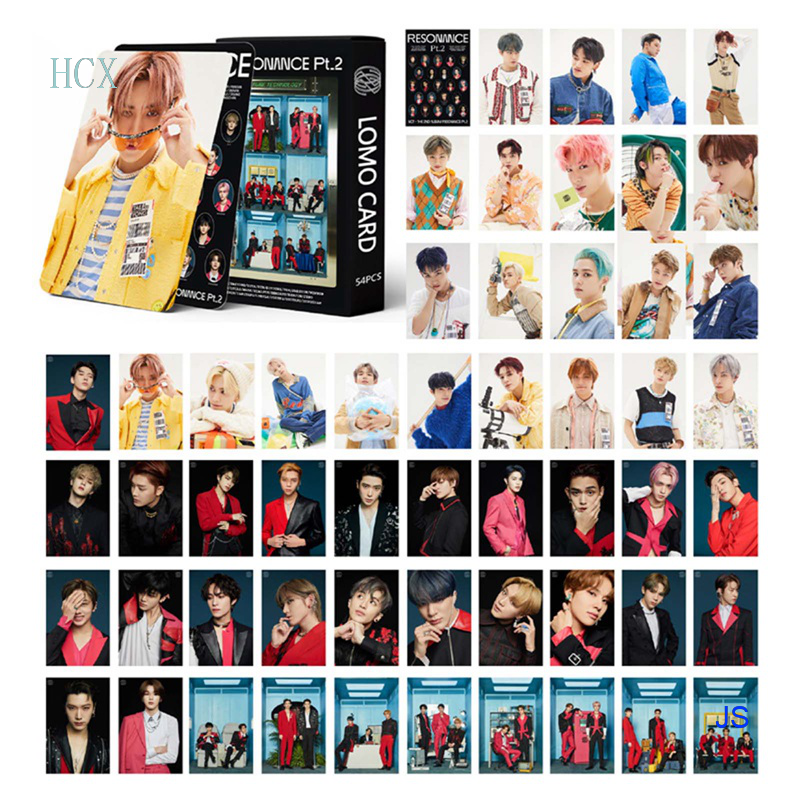 Bộ 54 Thẻ Hình Kèm Chữ Ký Cho Fan Hâm Mộ Js Nct 2020 Resonance Pt. 2 Kihno