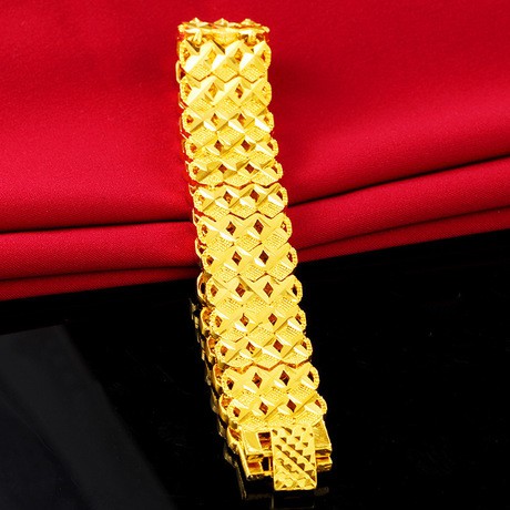 Vòng Đeo Tay Mạ Vàng Thời Trang Dành Cho Nam