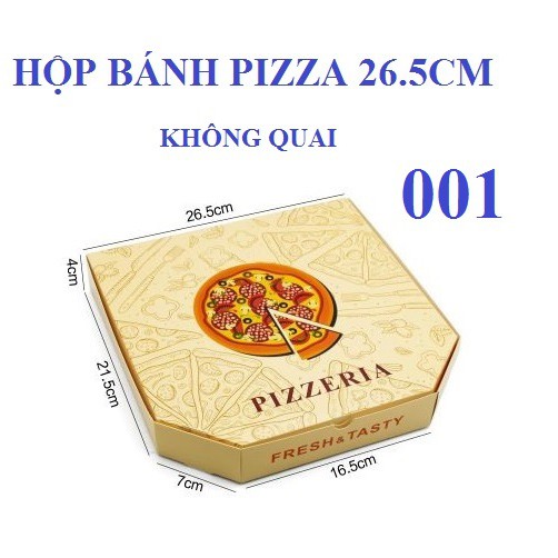 HỘP BÁNH PIZZA 26.5CM