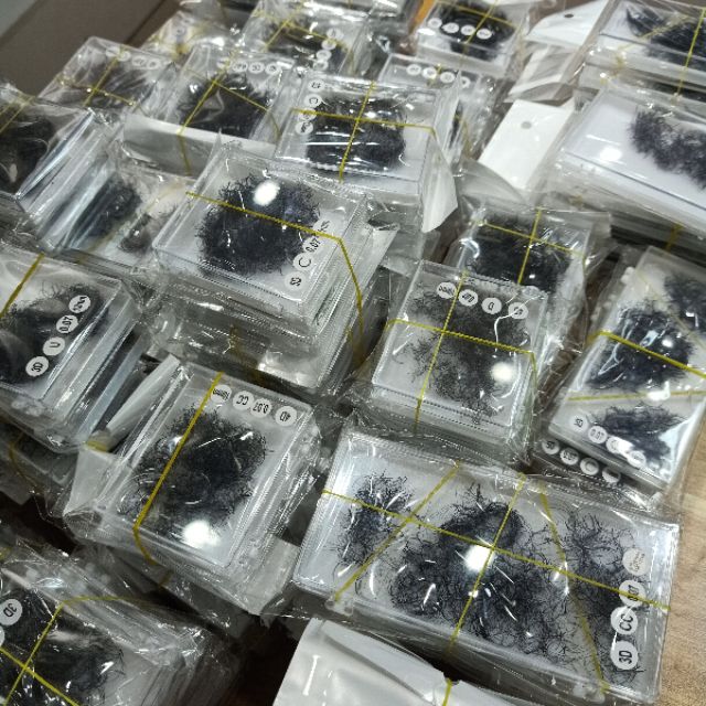 Mi Fans Sẵn 6D 0.07 - Lông Chồn Cao Cấp / 1000 fans / C, CC, D, U