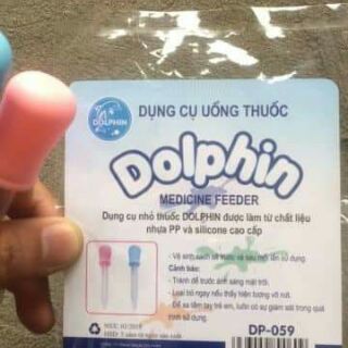 Ống hút sữa Dolphin (6 ống/ vỉ)