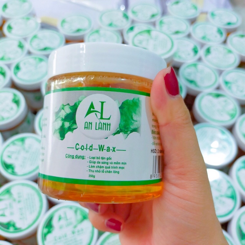 Sáp wax lông An Lành giúp loại bỏ lông nhanh chóng và hiệu quả, hỗ trợ triệt lông  tặng kèm giấy,que