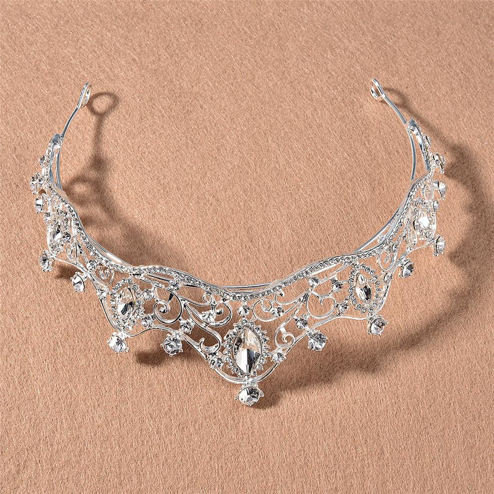 Vương Miện Cô Dâu Phong Cách Baroque Thời Trang