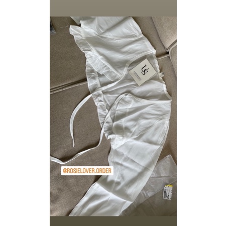 Áo khoác cardigan nữ croptop voan trắng oversize tay dài - Order taobao quảng châu