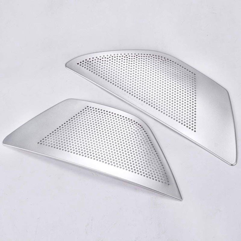 Bộ 2 Khung Viền Loa Âm Thanh Bằng Hợp Kim Nhôm Cho Bmw 5 Series F10 520 525li 528 2011-2016