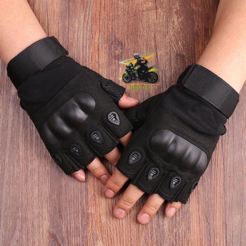 Găng tay lái xe NAMCO an toàn thiết kế nửa ngón chất lượng cao cho nam nữ
